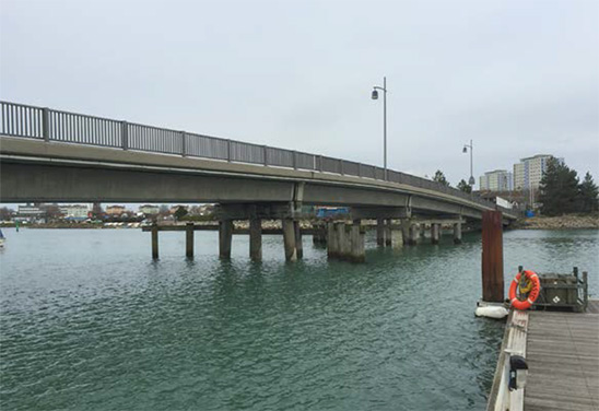 Ocean Village Marina aerial view
